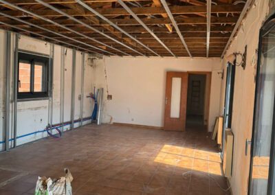 Pose de cloisons en plâtre et isolation à Canet