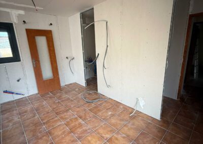 Pose de plaques de plâtre et isolation thermique à Canet